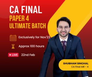 Video Lecture CA Final Law Ultimate Batch By Shubham Singhal