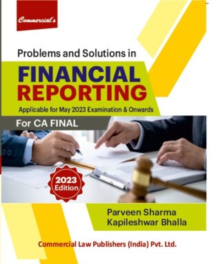 Commercial CA Final Problems Solutions in Financial Reporting