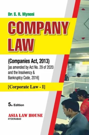 ALH Company Law By Dr. S.R. Myneni Edition Reprint 2022
