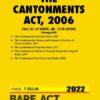 Cantonments Act, 2006 along with Allied Rules