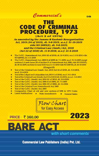 Code of Criminal Procedure Code1973 Bare Act Edition 2023