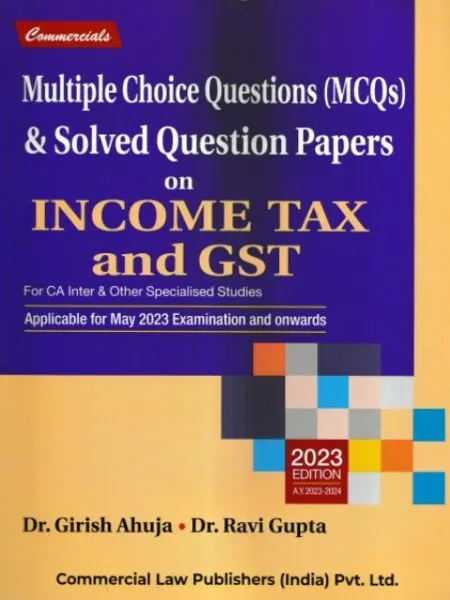 CA Inter MCQs Income Tax and GST By Girish Ahuja May 23
