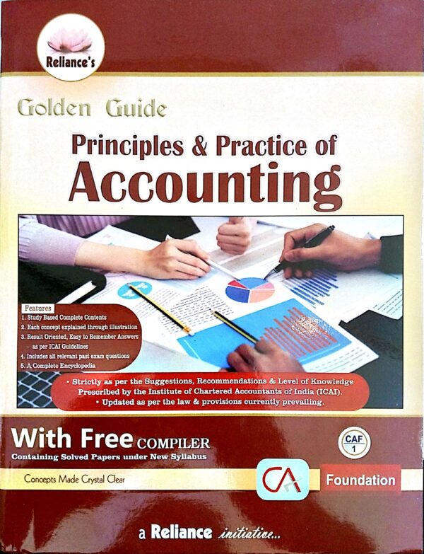 CA Foundation Golden Guide Accounting By S K Aggarwal