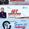 CA Final Indirect Tax IDT Simplified Book Set By CA Vishal Bhattad