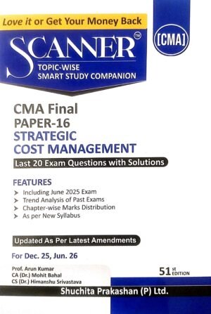 Shuchita Scanner CMA Final Strategic Cost Management Dec 26