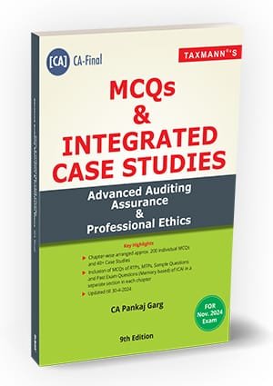 CA Final Audit MCQs and Integrated Case Studies By Pankaj Garg Nov 24 Exam