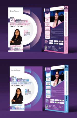 CA Inter Goods & Service Tax New Syllabus By CA Arpita Tulsyan