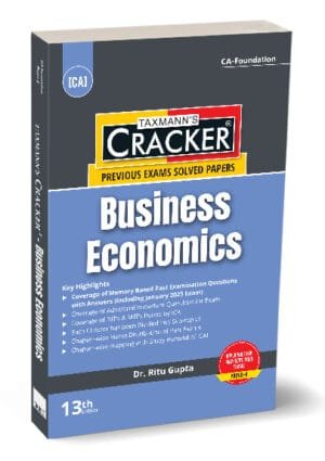 CA Foundation Cracker Business Economics Ritu Gupta May 2025