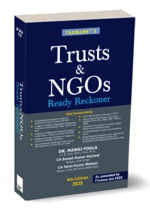 Taxation of Trusts & NGOs By Manoj Fogla Edition March 25