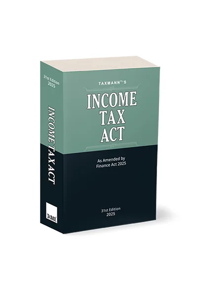 Taxmann Income Tax Act Pocket Amended by Finance Act 2025