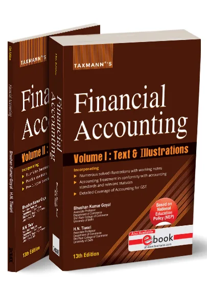 Taxmann Financial Accounting By Bhushan Kumar Goyal