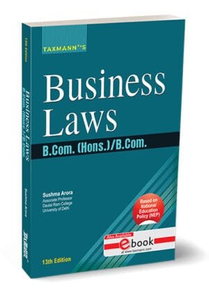 Taxmann Business Laws B Com Hons By Sushma Arora