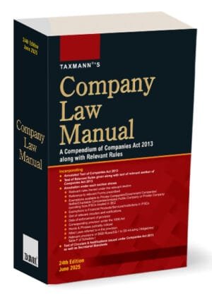 Taxmann Company Law Manual Edition June 2025