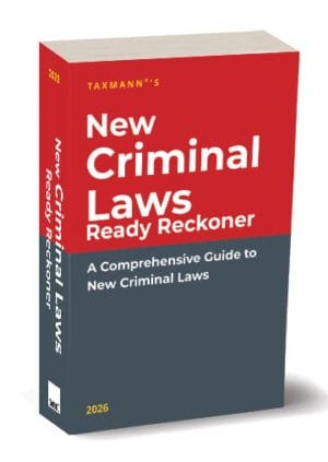 Taxmann New Criminal Laws Ready Reckoner 2nd Edition Dec 2025