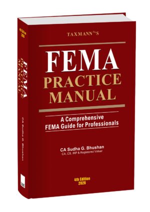 Taxmann FEMA Practice Manual By Sudha G. Bhushan 4th Edition July 2026