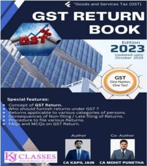 E-Book GST Return Book By CA Kapil Jain ,CA Mohit Punetha Edition October 2023