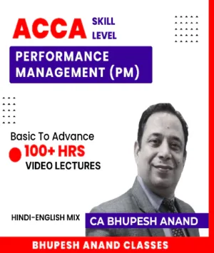 ACCA Skill Level Performance Management (F5) Full Course Bhupesh Anand
