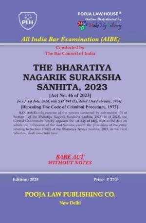 PLH Bharatiya Nagarik Suraksha Sanhita 2023 Edition 2025