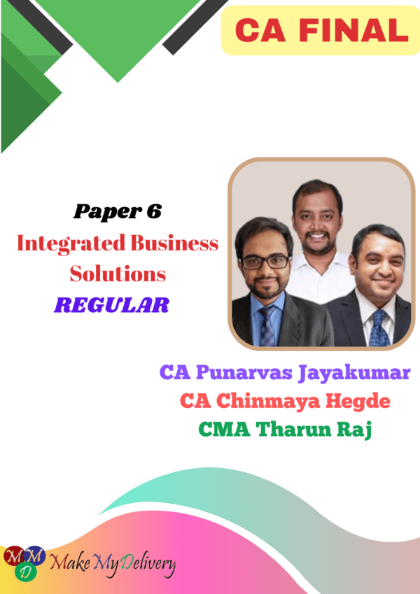CA Final Paper 6 Integrated Business Solutions May 25