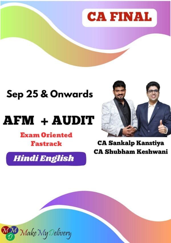 CA Final AFM Audit Fastrack Sankalp Kanstiya Shubham Keswani