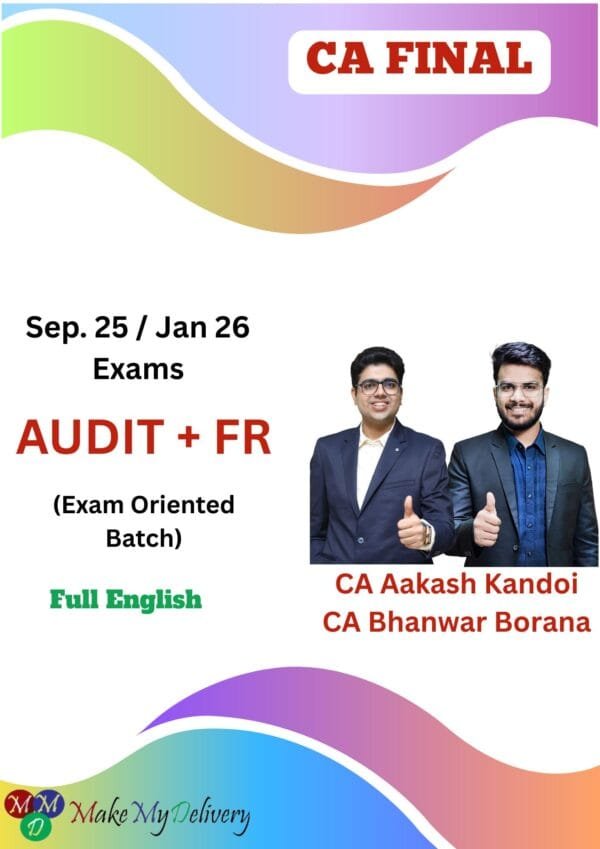 CA Final Audit & FR Exam Oriented Full English CA Aakash Kandoi