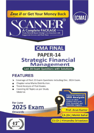 CMA Final SFM Arun Kumar Mohit Bahal June 2025 Exam