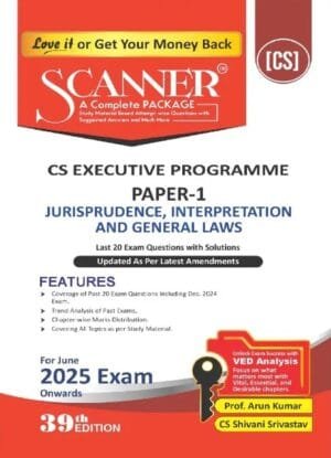 Shuchita CS Executive Programme Jurisprudence Interpretation General