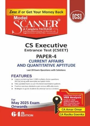 Model Scanner CSEET By CA Amar Omar CA Rasika Goenka