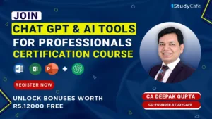 Certification Course on Chat GPT and AI Tools for Professionals Deepak Gupta
