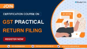 6 Days Certification Course on GST Practical Return Filing Process