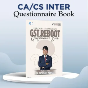 CA Inter GST ReBoot Book New Syllabus By CA Yashvant Mangal