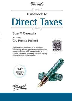 Bharat Handbook to Direct Taxes By Bomi F. Daruwala Edition 2025