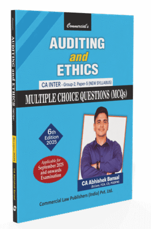 CA Inter Auditing MCQs Book New Scheme CA Abhishek Bansal