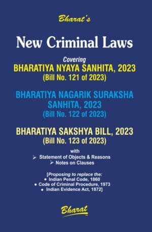Bharat New Criminal Laws Edition August 2023