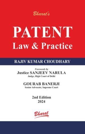 Bharat PATENT Law & Practice By Rajiv Kumar Choudhary Edition 2024
