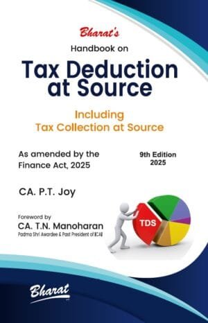 Bharat Handbook Tax Deduction at Source CA P T Joy