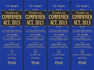 Bharat Treatise on Companies Act 2013 By V.S. Wahi Edition June 2024
