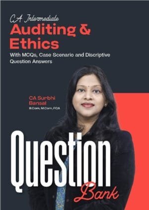 CA Inter Auditing & Ethics Question Bank By Surbhi Bansal Applicable for Sept 25 Exam