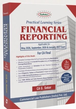 Padhuka CA Final Financial Reporting CA G Sekar May 26 Exam