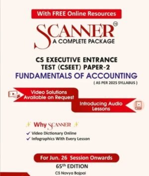 Shuchita Scanner CSEET Paper 2 Fundamentals of Accounting by CS Navya Bajpai June 26 Exam