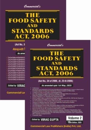 The Food Safety and Standards Virag Gupta Edition 2025