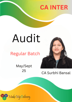 CA Inter Audit Full Course Surbhi Bansal May/Sept 25 Exams
