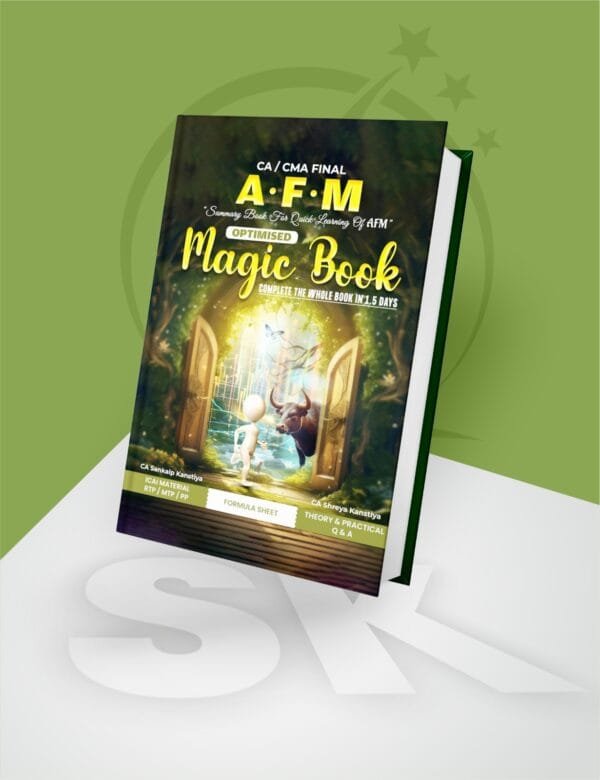 CA Final AFM Summary Magic Book New By CA Sankalp Kanstiya