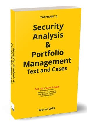 Security Analysis & Portfolio Management By Vanita Tripathi