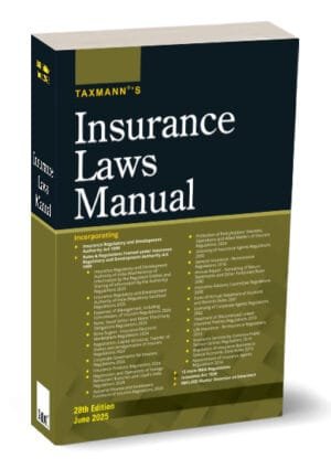 Taxmann Insurance Laws Manual Edition June 2025