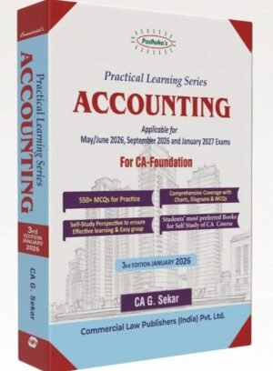 Padhuka CA Foundation Accounting CA G. Sekar May / Sep 26 Exam