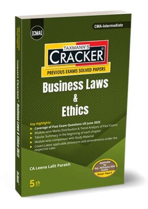 CMA Inter Business Laws & Ethics Cracker By Leena Lalit Parakh