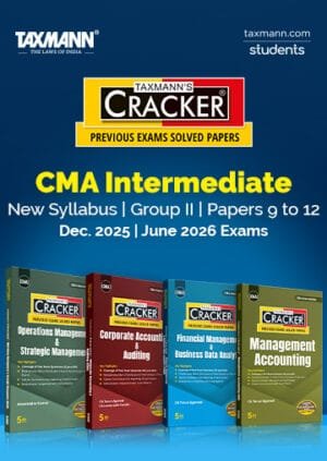 Combo CMA inter Cracker Module 2 Paper 9 to 12 June 25