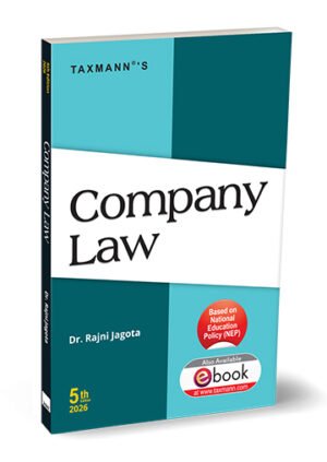 Taxmann Company Law By Rajni Jagota 5th Edition January 26