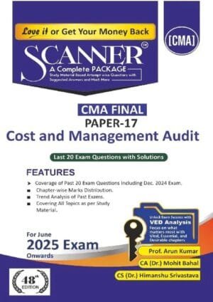 Solved Cost and Management Audit Arun Kumar Rajiv Singh